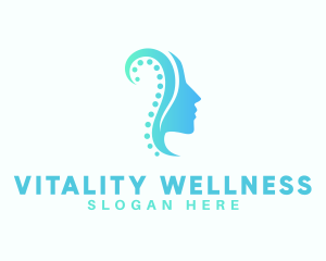 Mind Wellness Support logo design