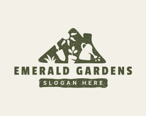 Home Gardening Landscaping logo design