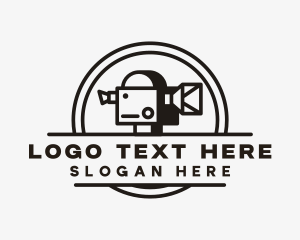 Vintage - Vintage Camera Media logo design