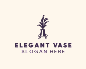 Vase - Vase Interior Decor logo design