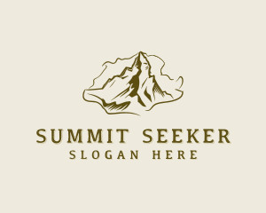 Mountain Peak Summit logo design