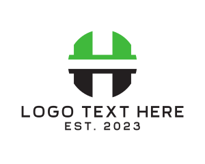Alphabet - Masculine Gaming Tech Letter H logo design