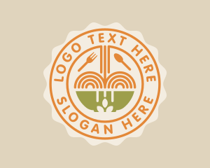 Soup Kitchen - Noodle Bowl Restaurant logo design