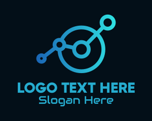 Cog - Cyber Circle Machine logo design