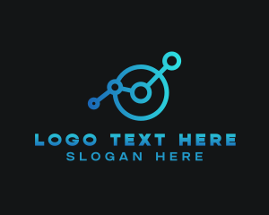 Cog - Cyber Circle Machine logo design