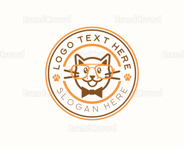 Cat Shelter Veterinary Logo