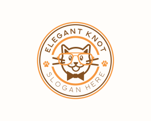 Cat Shelter Veterinary logo design