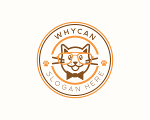 Cat - Cat Shelter Veterinary logo design