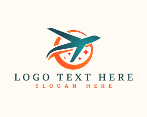 Travel - Plane Aviation Travel logo design