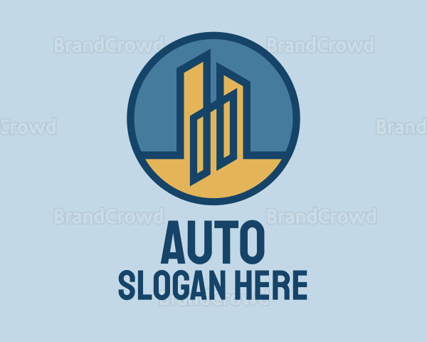 Condominium Real Estate Logo