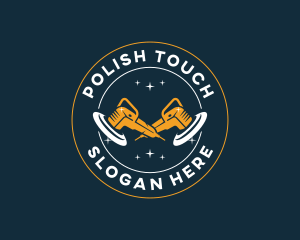 Polish - Detailer Polish Buffing logo design