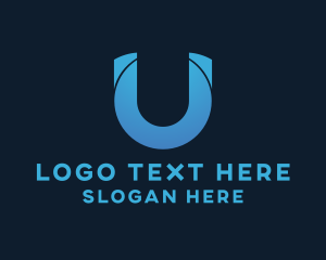 Tech Business Letter U Logo