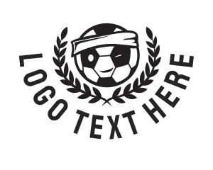 Wink - Soccer Football Crest logo design