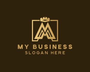 Premium Corporate Business Letter M logo design