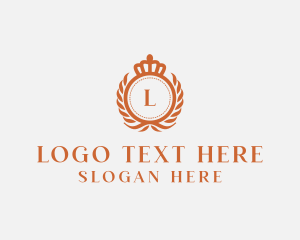 Emblem - Shield Luxury Hotel logo design