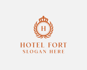 Shield Luxury Hotel logo design