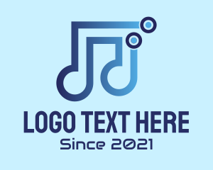 Song - Digital Music Streaming logo design