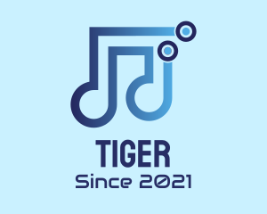 Media Player - Digital Music Streaming logo design