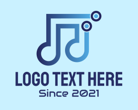 Streaming - Digital Music Streaming logo design