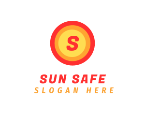 Hot Summer Sun  logo design