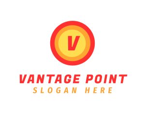 Point - Hot Summer Sun logo design