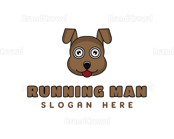 Cartoon Puppy Dog Logo