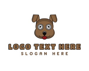 K9 - Cartoon Puppy Dog logo design