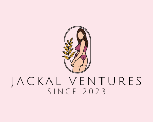 Female Underwear Model logo design