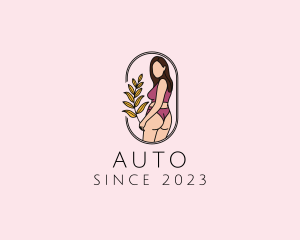 Swimwear - Female Underwear Model logo design