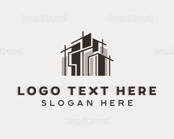 Structure Building Architect Logo