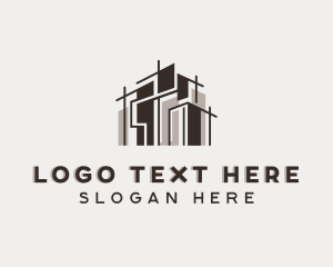 Building - Structure Building Architect logo design