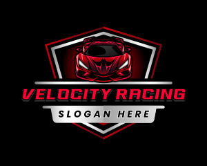 Car Auto Racing logo design