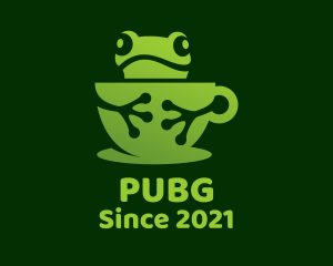 Cup - Green Frog Cafe logo design