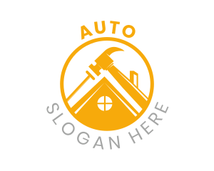 Home Building Tools Emblem Logo