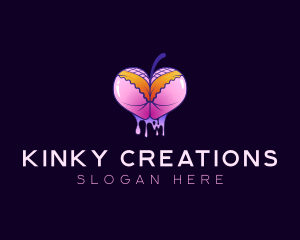 Sexy Cherry Lingerie logo design