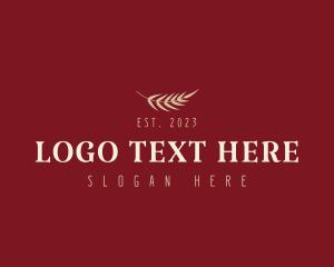 Leaf Elegant Company logo design