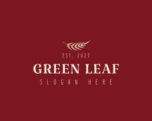 Leaf Elegant Company logo design