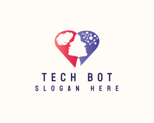 Cyber Tech Ai Brain logo design