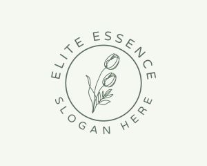 Flower Plant Garden Logo