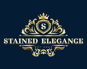 Elegant Royal Shield logo design