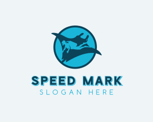 Stingray Scuba Diving logo design