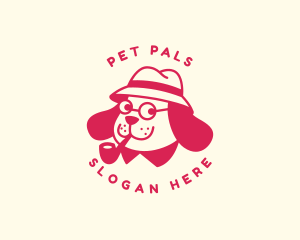 Pet Dog Detective logo design