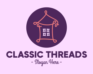 Home Thread Monoline logo design