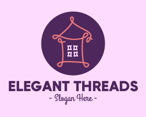 Home Thread Monoline logo design