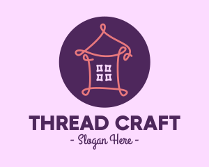 Home Thread Monoline logo design