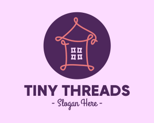 Home Thread Monoline logo design