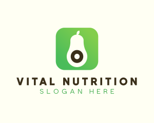 Avocado Nutrition App logo design