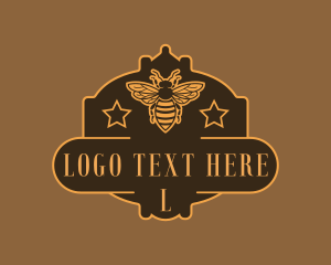 Organic Honey Bee Logo