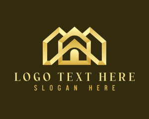 Real Estate - Real Estate Roofing logo design