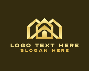 Residential - Real Estate Roofing logo design